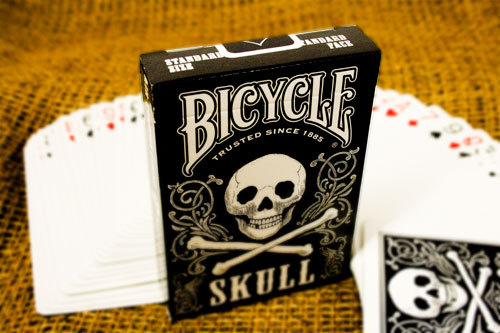 (image for) Skull Deck - Black - Bicycle